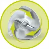 Varinha mágica Philips ProMix HR2543/90, 700 W