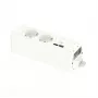 SCHNEIDER ELECTRIC UNICA SYSTEM+ MÓD.UNID. 2XSCHUKO+USBA/C BRANCO