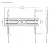 LH-GROUP SUPORTE DE PAREDE 32-86 75KG FIXO
