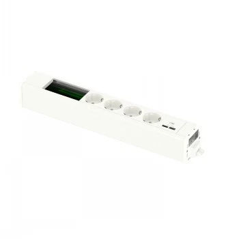 SCHNEIDER ELECTRIC UNICA SYSTEM+ MOD.UNIT 4XSCH+USBA/C+DATA BRANCO