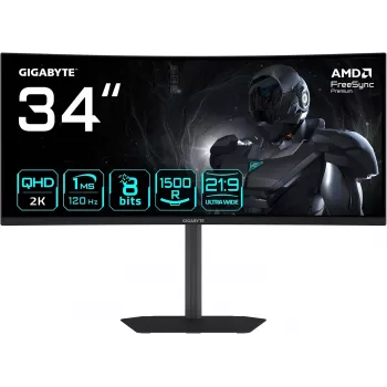 Gigabyte GS34WQCA monitor (recondicionado)