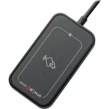 RF IDeas WaveID Plus com Mifare Secure Black Keystroking USB