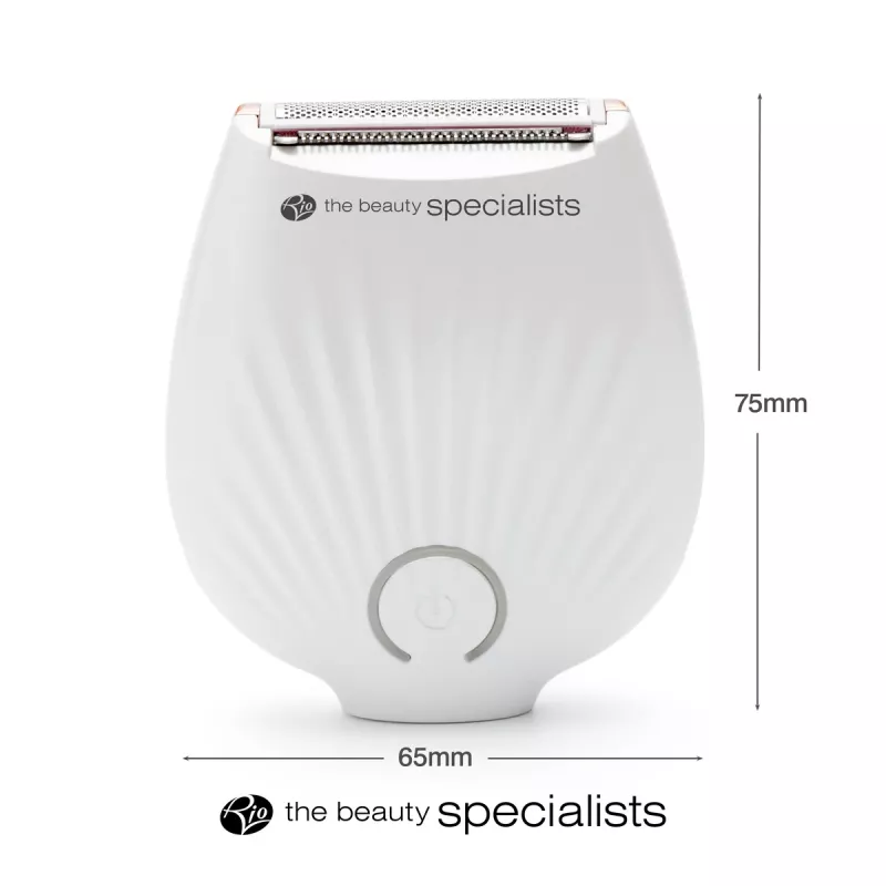 Rio SHSH-WH-BOT-EU/1.0 Go Smooth máquina de barbear para mulher, branco