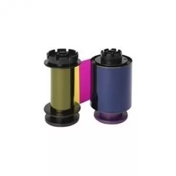 Evolis fita High Trust YMCKH - cor (ciano, magenta, amarelo, preto resina, selo térmico) - fita (cor)