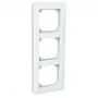 SCHNEIDER ELECTRIC EXXACT MOLDURA 3-fach COM PONTE, BRANCO POLAR