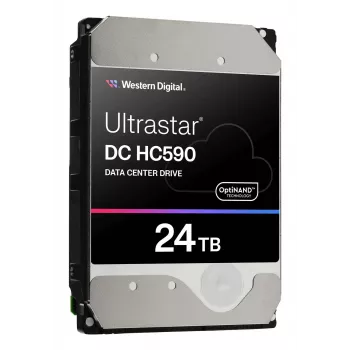 HDD|WESTERN DIGITAL|SAS|3,5 polegadas|7200 rpm| 24 TB|WUH722624AL5204 0F59373|Ultrastar DC HC590|0F59373