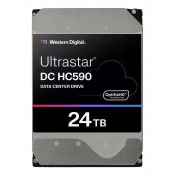 HDD|WESTERN DIGITAL|SAS|3,5 polegadas|7200 rpm| 24 TB|WUH722624AL5204 0F59373|Ultrastar DC HC590|0F59373