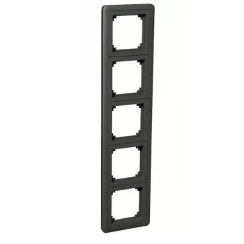SCHNEIDER ELECTRIC EXXACT COMBI moldura 5-FACH antracite