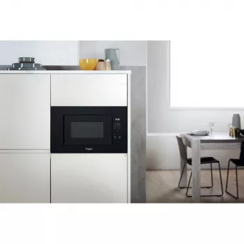 WHIRLPOOL Micro-ondas de encastrar WMF200G NB, 20L, Preto