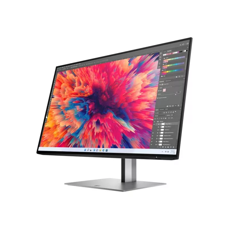 HP Z24q G3 QHD 24 polegadas 2560 x 1440 Renovado GOLD Ecrã Cabo DisplayPort Cabo HDMI Suporte VESA SEM SOFTWARE 1 ano de garantia