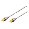 DIGITUS cabo de rede CAT6A S/FTP, 0,5 m, cinzento