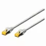 DIGITUS cabo de rede CAT6A S/FTP, 10 m, cinzento