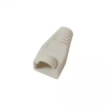 MicroConnect KON503W Bainha de alívio de tração RJ45, branco, 50 unid.