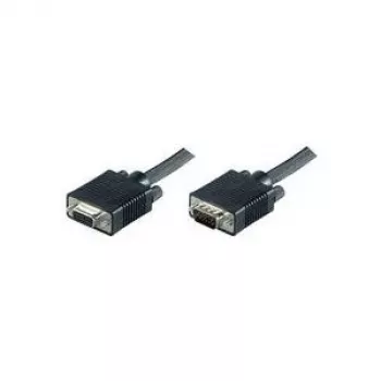 Adaptador de cabo de vídeo Microconnect MONGH1B 1 m SVGA HD15 preto