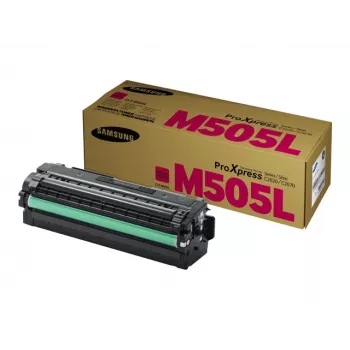 Samsung CLT-M505L Cartucho de toner original Magenta de alto rendimento