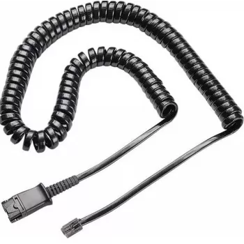Cabo POLY U10P-S preto 67g conectividade leve e fiável