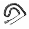 Cabo POLY U10P-S preto 67g conectividade leve e fiável