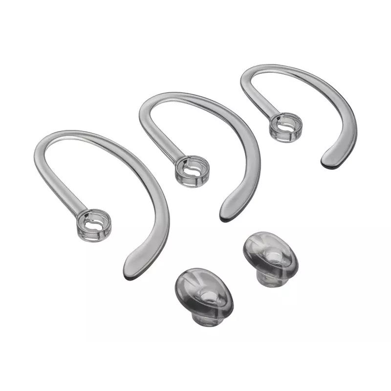 HP Poly 85Q18AA kit de ganchos para a orelha e auriculares para Poly CS540 (2 auriculares, 3 ganchos)