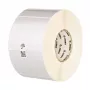 Rolo de etiquetas Zebra Z-Ultimate 3000T prateado adesão permanente, poliéster, 70×32 mm, núcleo 25 mm, Ø do rolo 127 mm, 28.440 etiquetas