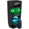 Altifalante portátil 2.0 SVEN PS-670, preto, potência 2x32,5 W (RMS), TWS, Bluetooth, FM, USB, microSD, ecrã LED, telecomando, bateria de lítio