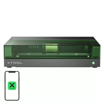 Máquina de gravação a laser 2 em 1 xTool S1 40W Basic (Preto)
