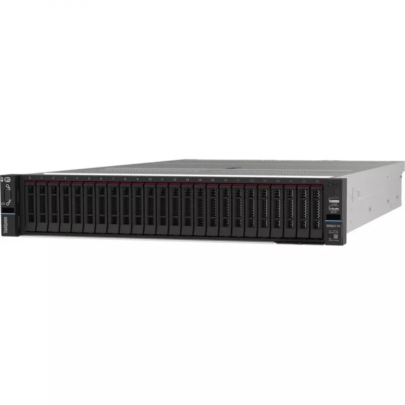 Lenovo ThinkSystem SR650 V3 Servidor Rack (2U) Intel Xeon Silver 4509Y 2,6 GHz 32 GB DDR5-SDRAM 1100 W