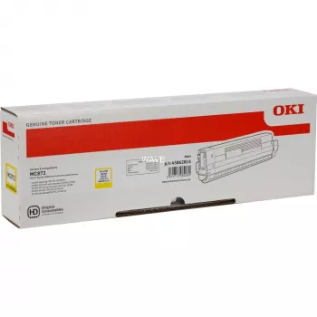 OKI cartucho de toner - 10 mil páginas - amarelo