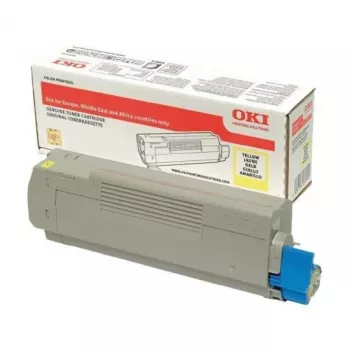 Cartucho de toner OKI - 6 mil páginas - Amarelo (46507505)