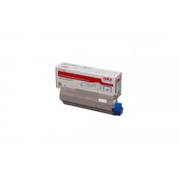 Cartucho de toner OKI - 6 mil páginas - Ciano