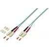 EFB Elektronik O0318.1 Cabo patch de fibra óptica Duplex SC-SC OM4, 1 m, violeta