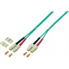 EFB Elektronik O0318.7,5 Cabo patch de fibra óptica Duplex SC-SC OM4, 7,5 m, violeta