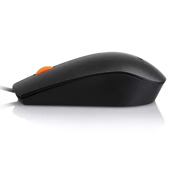 Rato com fio USB para ambas as mãos Lenovo GX30M41577 ótico, ligação USB, design para ambas as mãos