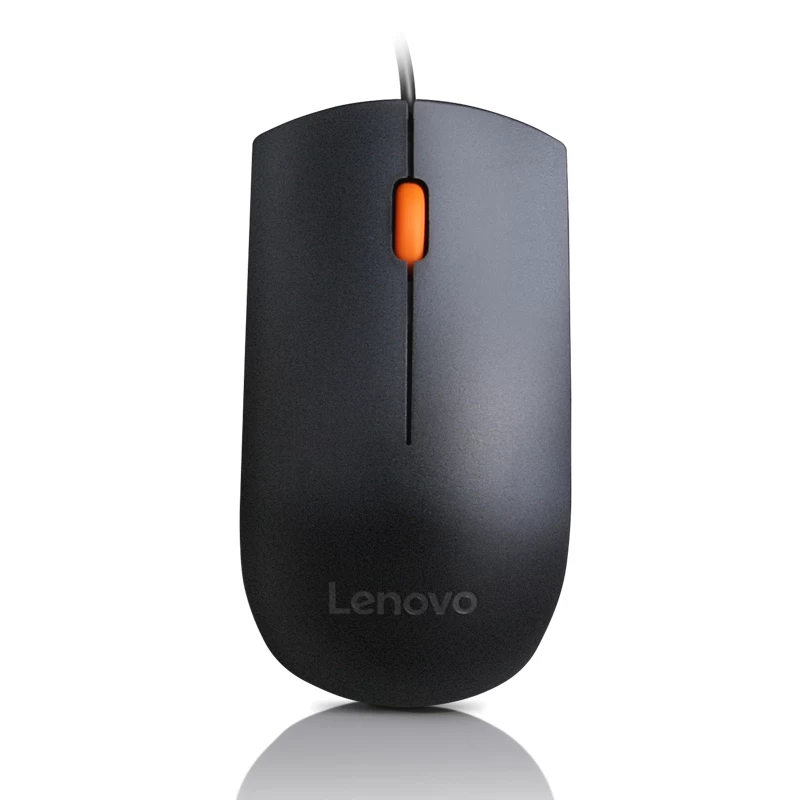 Rato com fio USB para ambas as mãos Lenovo GX30M41577 ótico, ligação USB, design para ambas as mãos