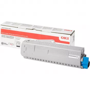 Cassete de toner OKI - 10k páginas - Preto