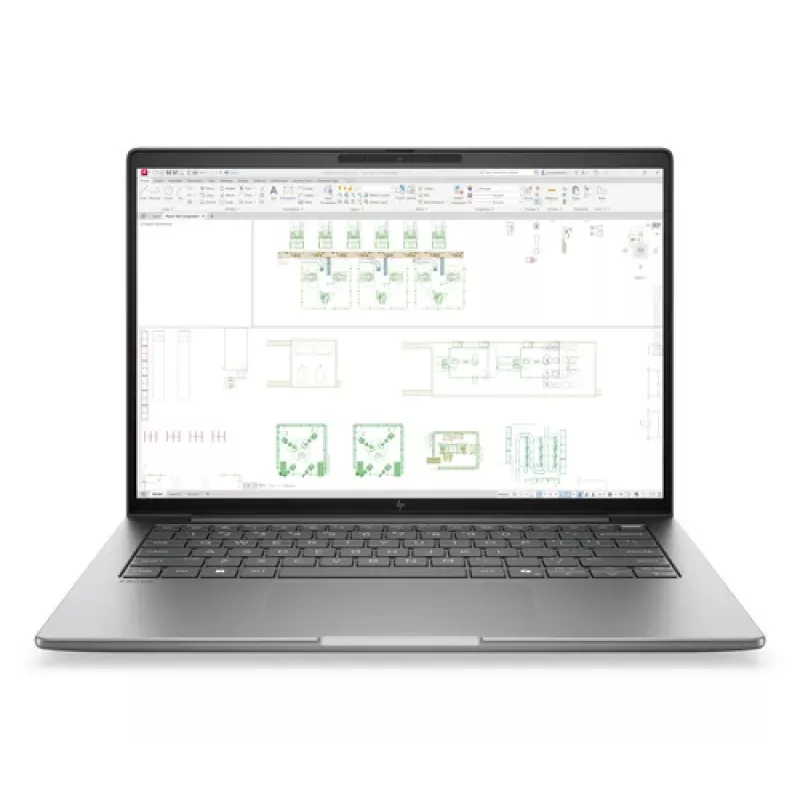HP ZBook 8 G2i Estação de Trabalho Móvel - Intel Core Ultra 7 356H - Win 11 Pro - Intel Graphics - 48 GB RAM - 1 TB SSD NVMe - 35,6 cm (14