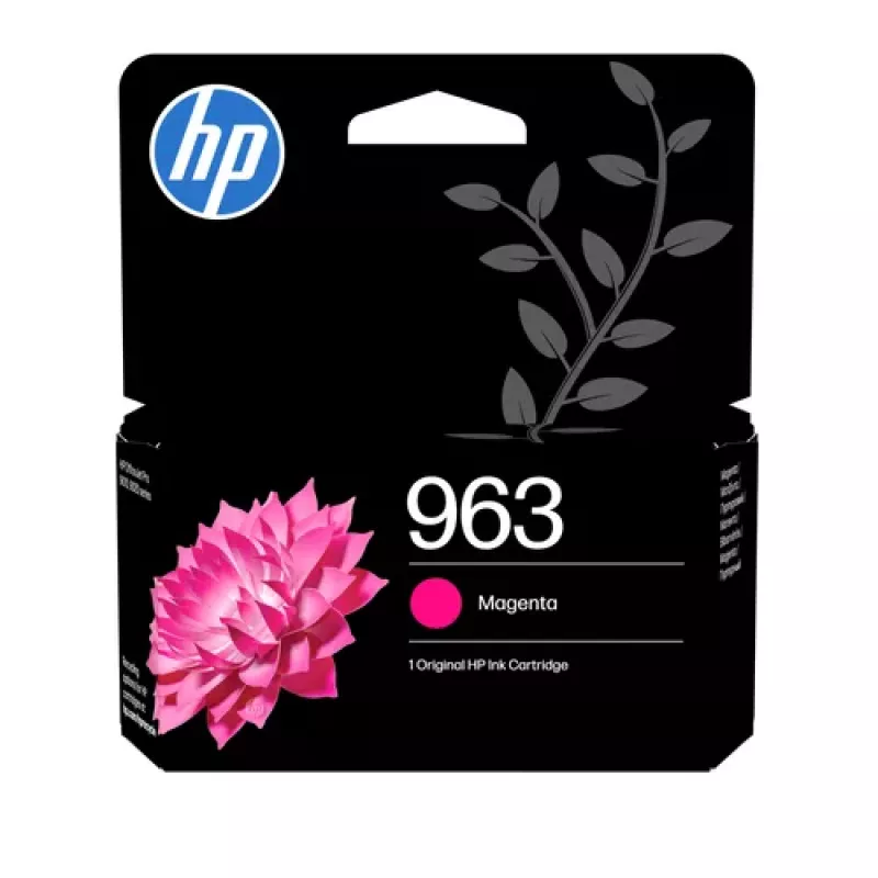 HP 963 Tinteiro original magenta rendimento standard 9,5 ml