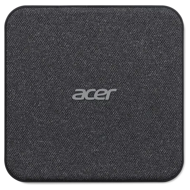 Acer Revo Box RB102-BARR Barebone Mini-PC, Ryzen 5 7430U, 16GB RAM, 512GB SSD, Radeon Graphics, Wi-Fi 6E, Bluetooth, 1GbE, 2.5GbE, Windows 11 Home, preto