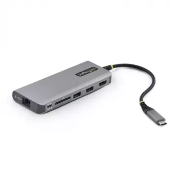 StarTech.com Hub USB-C multiportas com 2x DisplayPort, HDMI, 100W PD, 140W potência total