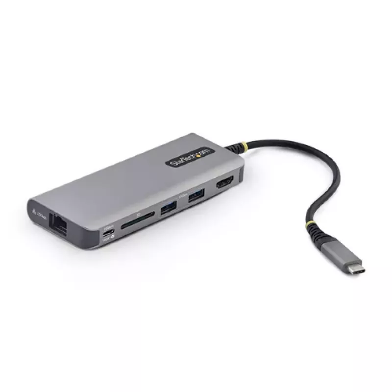 StarTech.com Hub USB-C multiportas com 2x DisplayPort, HDMI, 100W PD, 140W potência total