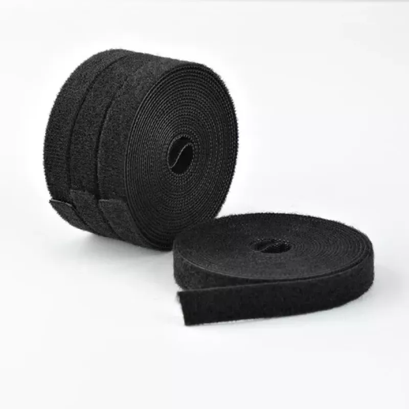 Rolo de fita de velcro StarTech.com - 4,6 m - Preto (pack de 4)