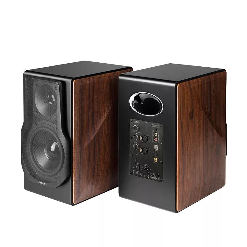 Colunas de estante Edifier S3000MKII Premium Wireless 2.0, Castanho