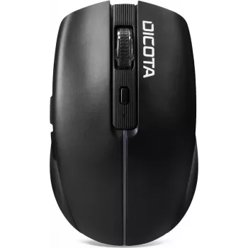 Rato sem fios Bluetooth DICOTA 1600 DPI Preto para portátil