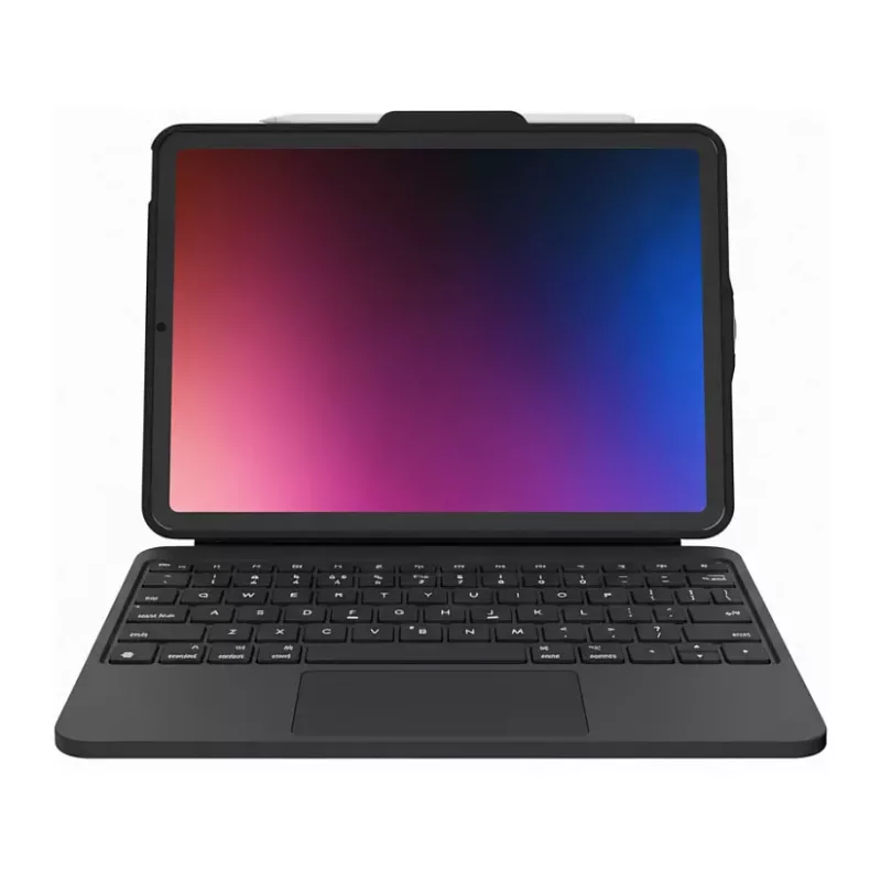 DEQSTER Prime Keyboard PKU2 Capa com teclado para iPad (10.ª ger. / A16), DE-QWERTZ