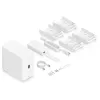 Ubiquiti UNAS-4-W Servidor NAS de 4 baias, Branco, 4GB RAM, 1x 2.5GbE, 1x expansão USB-C