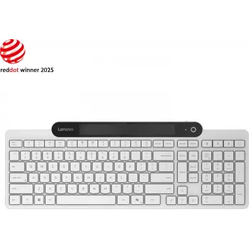 Teclado Bluetooth Lenovo com função de carregamento automático (Cloud Grey) GY41R69590