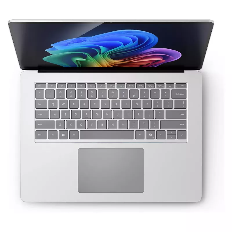 Microsoft Surface Laptop 8.ª edição 15 polegadas, Intel Core Ultra X7 368H, 32 GB RAM, 512 GB SSD, Windows 11 Pro, Platina