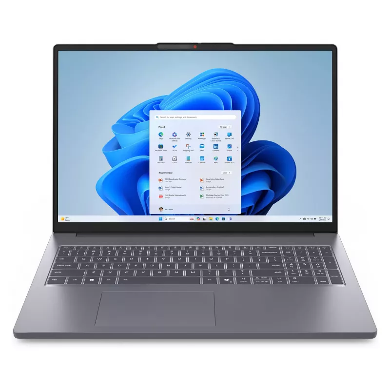Lenovo IdeaPad 3 Slim 83K800EMGE portátil, 16 polegadas WUXGA, AMD Ryzen 7 170, 16 GB de RAM, SSD de 512 GB, FreeDOS
