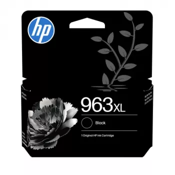 Cartucho de tinta original HP 963XL Preto de Alto Rendimento (42,5 ml, 2.000 páginas)