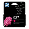 Cartucho de tinta original HP 937 Magenta 10 ml Rendimento Padrão