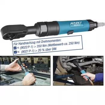 HAZET 9022P-1 Chave de impacto - 1/4 polegadas - 678 Nm - preto/azul